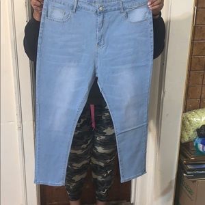 Jeans size 3X